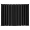 VEVOR Raumteiler Trennwand Paravent Stellwand Einzelpanel, Raumtrenner Rollbar (308,5 x 45 x 245,5 cm)