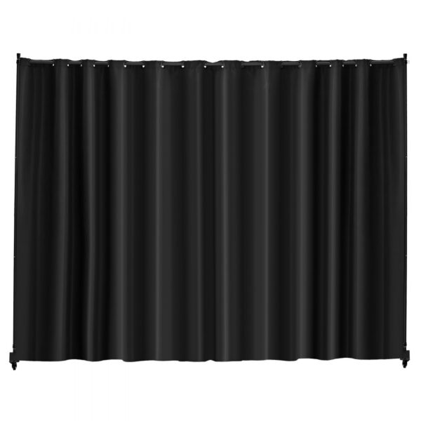 VEVOR Raumteiler Trennwand Paravent Stellwand Einzelpanel, Raumtrenner Rollbar (308,5 x 45 x 245,5 cm)