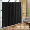 VEVOR Raumteiler Trennwand Paravent Stellwand Einzelpanel, Raumtrenner Rollbar (308,5 x 45 x 245,5 cm) – Bild 2