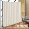 VEVOR Raumteiler Trennwand Paravent Stellwand Einzelpanel, Raumtrenner Rollbar (308,5 x 45 x 245,5 cm), Beige – Bild 2 VEVOR Raumteiler Trennwand Paravent Stellwand Einzelpanel, Raumtrenner Rollbar (308,5 x 45 x 245,5 cm), Beige – Bild 2