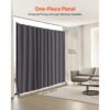 VEVOR Raumteiler Trennwand Paravent Stellwand Einzelpanel, Raumtrenner Rollbar (308,5 x 45 x 245,5 cm), Grau – Bild 2 VEVOR Raumteiler Trennwand Paravent Stellwand Einzelpanel, Raumtrenner Rollbar (308,5 x 45 x 245,5 cm), Grau – Bild 2