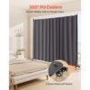 VEVOR Raumteiler Trennwand Paravent Stellwand Einzelpanel, Raumtrenner Rollbar (308,5 x 45 x 245,5 cm), Grau – Bild 4 VEVOR Raumteiler Trennwand Paravent Stellwand Einzelpanel, Raumtrenner Rollbar (308,5 x 45 x 245,5 cm), Grau – Bild 4