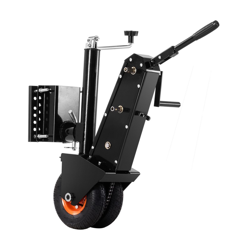 VEVOR Anhängerwagen Rangierhilfe, 227 kg Stützlast, 330–590 mm Höhe, 22,8 cm pneumatischer Gummireifen