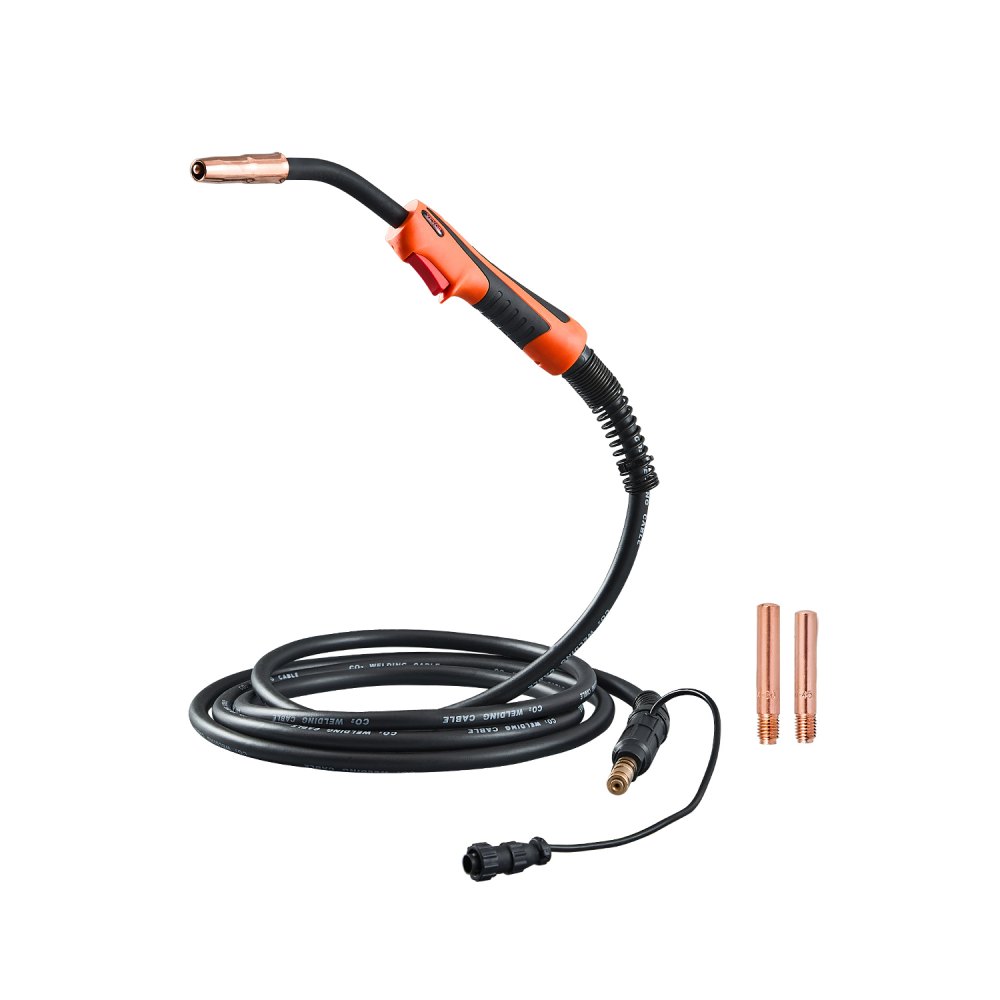 VEVOR 250-A-MIG-Schweißpistole mit 4,6 m Kabel, Schweißbrenner kompatibel mit LincoIn Power MlG 200, 215