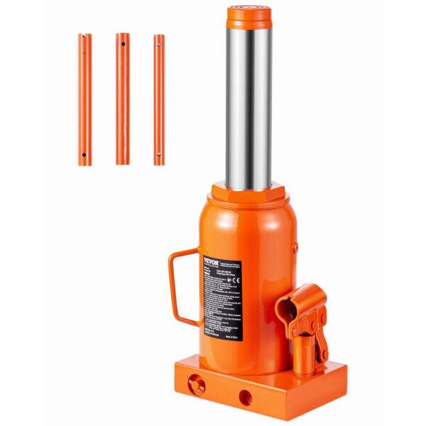 VEVOR hydraulischer Wagenheber 30 t Stempelwagenheber Flaschenwagenheber mit 285-475 mm Hubbereich VEVOR hydraulischer Wagenheber 30 t Stempelwagenheber Flaschenwagenheber mit 285-475 mm Hubbereich