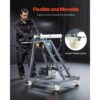 VEVOR Elektrische Rohrbiegemaschine, 750 W Rohrbieger mit 6 L Hydraulikzylinder, 38,1 mm 44,45 mm – Bild 5
