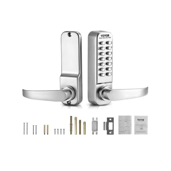 VEVOR mechanisches schlüsselloses Türschloss mit einseitiger Tastatur (14 Tasten)