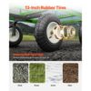 VEVOR Bollerwagen 110x75x67 cm, 2-in-1-Handwagen, mit All-Terrain-Reifen – Bild 5
