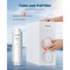 VEVOR Umkehrosmosesystem Ersatz 400 GPD 9-stufiger Wasserfilterersatz für Umkehrosmose, reduziert Blei, Chlor – Bild 5 VEVOR Umkehrosmosesystem Ersatz 400 GPD 9-stufiger Wasserfilterersatz für Umkehrosmose, reduziert Blei, Chlor – Bild 5