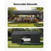 VEVOR Carport, 3,65 x 6,09 m Zeltgarage, Garagenzelt mit abnehmbaren Seitenwänden & Tür – Bild 5