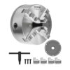 VEVOR 4-Backen-Drehfutter, φ200 mm, selbstzentrierendes Spannfutter mit 38,1-mm-8-Gewindeträgerplatte VEVOR 4-Backen-Drehfutter, φ200 mm, selbstzentrierendes Spannfutter mit 38,1-mm-8-Gewindeträgerplatte