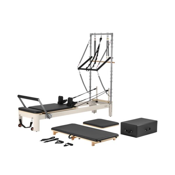 VEVOR Pilates Reformer Maschine für den Einsatz im Heim-Fitnessstudio, bis zu 181,44 kg