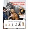 VEVOR Elektrische Hundewaschstation mit Hebefunktion, 127 cm Tierpflegewanne mit PE-Wasserfilterplatte – Bild 4