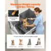 VEVOR Hundewaschstation aus Edelstahl, 961x620x1220 mm Tierpflegewanne mit Ablagetreppe, Wasserhahn – Bild 4