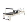 VEVOR Pilates Reformer Maschine Pilates-Bett aus Aluminium mit Sitzbox & doppeltem Widerstand, Feder & Kordel