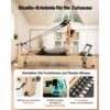 VEVOR Pilates Reformer Trainingsgerät aus Holz für den Einsatz im Heim-Fitnessstudio, bis zu 181,44 kg – Bild 2