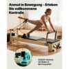 VEVOR Pilates Reformer Trainingsgerät aus Holz für den Einsatz im Heim-Fitnessstudio, bis zu 181,44 kg – Bild 5