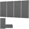VEVOR Akustikpaneele, 4 Stück, 600x300x50 mm, schallabsorbierende Platten VEVOR Akustikpaneele, 4 Stück, 600x300x50 mm, schallabsorbierende Platten