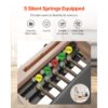 VEVOR Pilates Reformer Maschine aus Holz für Fitnessstudio zu Hause, Sprungbrett, bis zu 181,44 kg – Bild 2
