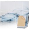 VEVOR 8er-Pack Akustikpaneele, 1200x800x10mm, Akustik Wandpaneele, selbstklebende