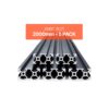 VEVOR 5er Set 2000 mm T-Nut 2040 Aluminium-Strangpressprofil, Nutenprofil für 3D-Drucker, CNC-Maschine DIY