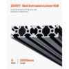 VEVOR 5er Set 2000 mm T-Nut 2040 Aluminium-Strangpressprofil, Nutenprofil für 3D-Drucker, CNC-Maschine DIY – Bild 2