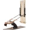 VEVOR Pilates Reformer Maschine zur Wandmontage, Pilates-Sprungbrett aus Ahornholz