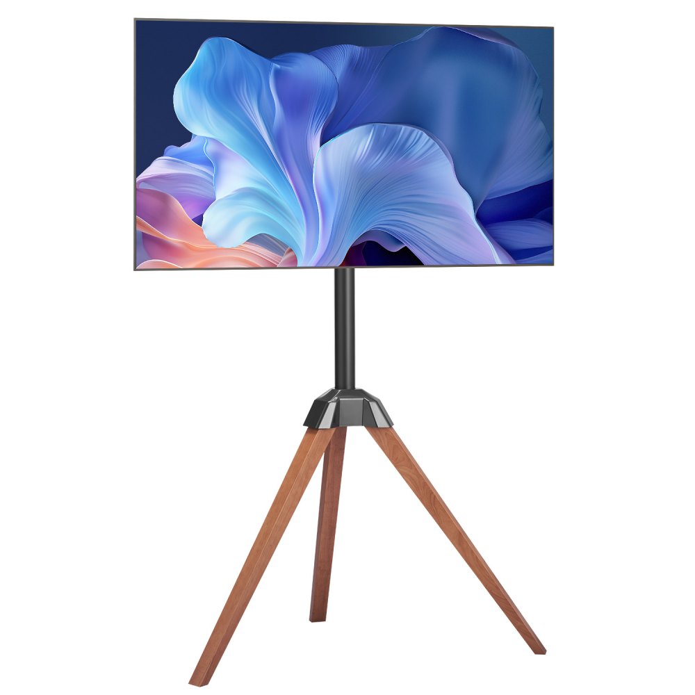 VEVOR TV-Ständer mit Stativ-Staffelei für 1016-1651 mm flach & Curved-TVs bis zu 45 kg