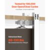 VEVOR Schiebetürrahmen-Set für 610– 914 mm breite & 2134 mm hohe Türen, für Wohnzimmer, Badezimmer – Bild 5