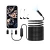 VEVOR Endoskopkamera mit 15 m langem Kabel, 1920P HD-Inspektionskamera für Android & iOS, 8 LEDs VEVOR Endoskopkamera mit 15 m langem Kabel, 1920P HD-Inspektionskamera für Android & iOS, 8 LEDs
