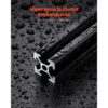 VEVOR 4er Set Aluprofil 1200 mm T-Nut 2020 Aluminium-Strangpressprofil, Nutenprofil für 3D-Drucker, Schwarz – Bild 4