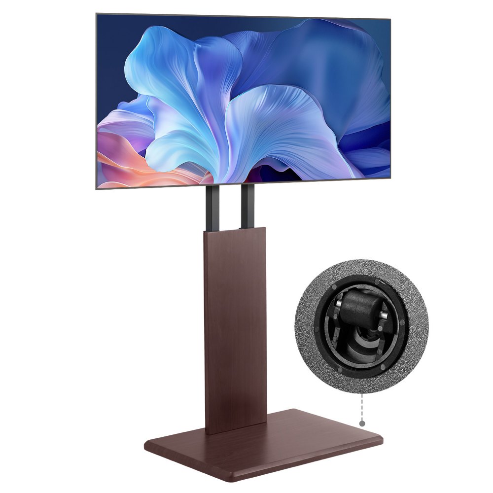 VEVOR Desktop TV-Ständer Fernsehständer für 812,8-1778 mm TVs bis zu 45 kg