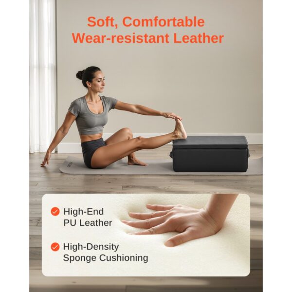 VEVOR Pilates-Box für Reformer (625 x 435 x 240 mm) Pilates Reformer-Sitzbox für Übungen, verbessert Kraft – Bild 3