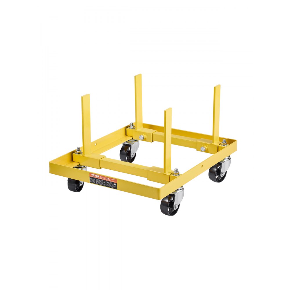 VEVOR Motorständer Motorhebewagen (340 kg belastbar) mit einstellbarer Breite & Länge