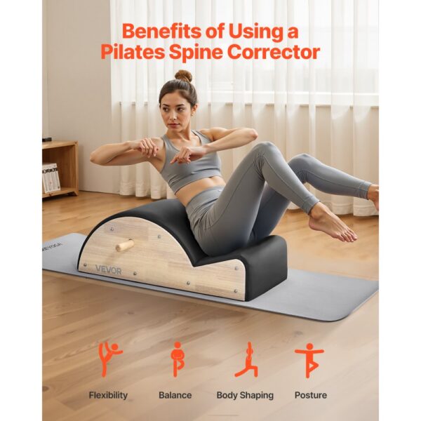 VEVOR Pilates-Wirbelsäulenkorrektur Yoga Zubehör für das Heim-Fitnessstudio – Bild 2