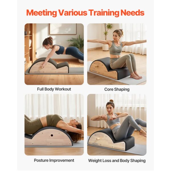 VEVOR Pilates-Wirbelsäulenkorrektur Yoga Zubehör für das Heim-Fitnessstudio – Bild 5