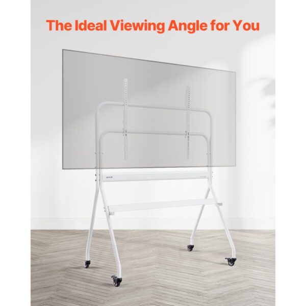 VEVOR TV-Ständer rollbarer TV-Wagen für 889–2540 mm Fernseher Fernsehständer TV Standfuß bis zu 90 kg – Bild 5