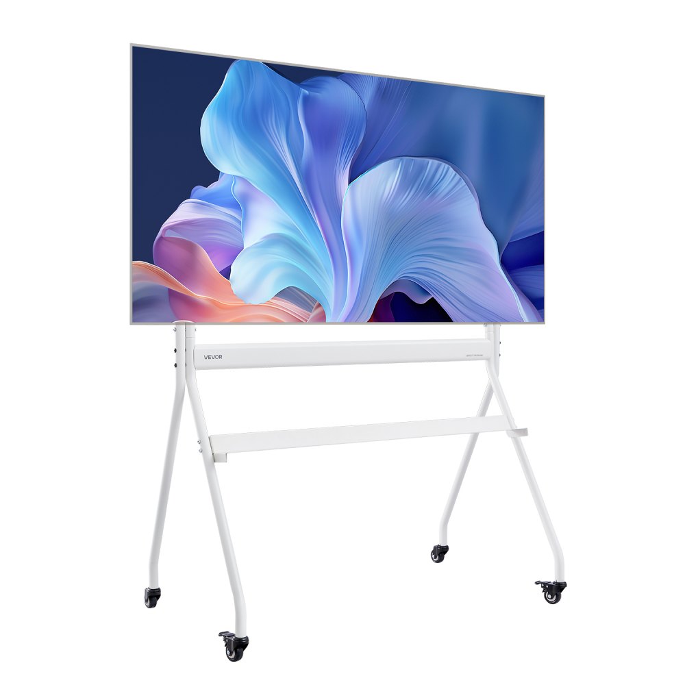 VEVOR TV-Ständer rollbarer TV-Wagen für 889–2540 mm Fernseher Fernsehständer TV Standfuß bis zu 90 kg