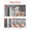 VEVOR Duschpaneel-Turmsystem (3 in 1) mit Regenwasserfall-Duschkopf, mit Handbrause & 6 kleiner Massagedüsen – Bild 3