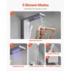 VEVOR Duschpaneel-Turmsystem (5 Modi) mit Regenwasserfall-Duschkopf & LED, mit Handbrause & 4 Körperbrausen – Bild 3 VEVOR Duschpaneel-Turmsystem (5 Modi) mit Regenwasserfall-Duschkopf & LED, mit Handbrause & 4 Körperbrausen – Bild 3