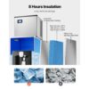 VEVOR gewerblicher Eisbereiter 136 kg/Tag Eismaschine – Bild 5 VEVOR gewerblicher Eisbereiter 136 kg/Tag Eismaschine – Bild 5