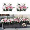 VEVOR Kunstblumen, 10 Stück, 45,7 cm Durchmesser, künstliche Blumenkugeln
