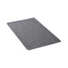 VEVOR Stuhlmatte Bodenschutzmatte (1396 x 897 mm) rutschfeste Bürostuhlmatte für Hartböden
