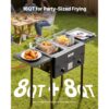 VEVOR Propan-Fritteuse Outdoor gewerbliche Fritteuse mit 2 Tanks (9 L x 2) – Bild 2 VEVOR Propan-Fritteuse Outdoor gewerbliche Fritteuse mit 2 Tanks (9 L x 2) – Bild 2