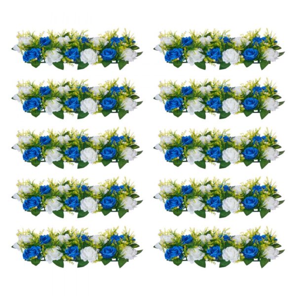 VEVOR Kunstblumen, 10 Stück, 500x220x120 mm, Tischdekoration für Hochzeiten