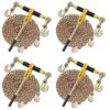 VEVOR Ratschenspanner mit Zurrketten G80 10 mm x 6,1 m, 4er-Set, Spannkraft 4173 kg VEVOR Ratschenspanner mit Zurrketten G80 10 mm x 6,1 m, 4er-Set, Spannkraft 4173 kg