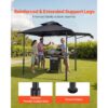 VEVOR Grillpavillon, 2430x1500x500mm, 2-stufige BBQ-Gazebo-Überdachung – Bild 4