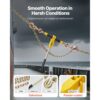 VEVOR Ratschenspanner 3628 kg, Spannzurrketten G80, Holzfällerei (4er-Pack) – Bild 4