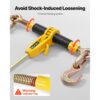 VEVOR Ratschenspanner mit Zurrketten G80 8 mm x 3 m, 2er-Set, Spannkraft 3629 kg – Bild 5