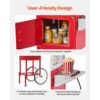VEVOR Popcornmaschine Popcornautomat mit Kessel & Wagen, 800 W kommerzieller Popcornmaker, 1 Portionierer – Bild 5 VEVOR Popcornmaschine Popcornautomat mit Kessel & Wagen, 800 W kommerzieller Popcornmaker, 1 Portionierer – Bild 5